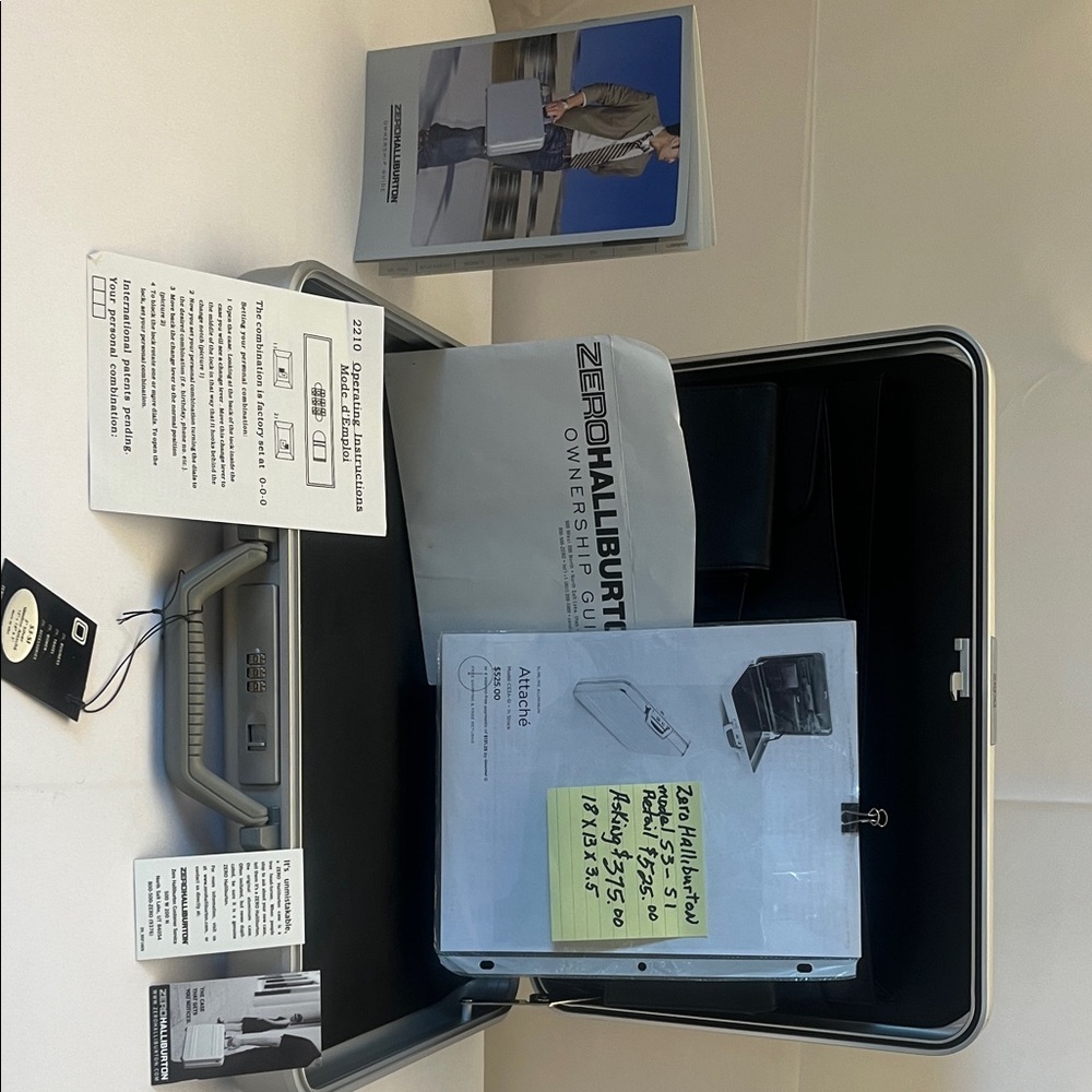 Silver Briefcase